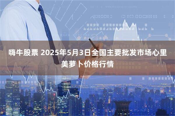 嗨牛股票 2025年5月3日全国主要批发市场心里美萝卜价格行情